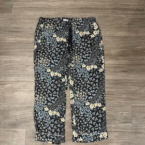 Loft Floral Print Pajama Pants